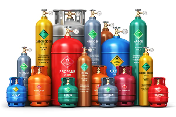 industrial-gas-bottles-dangerous-explosives-photo-full