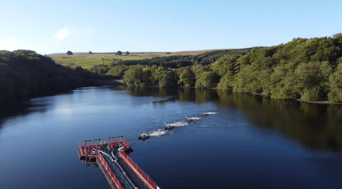 spiral-aerators-emergency-aeration-for-oxygen-levels-in-reservoir-to-provide-contingency-for-aquatic-life-and-prevent-fish-kill