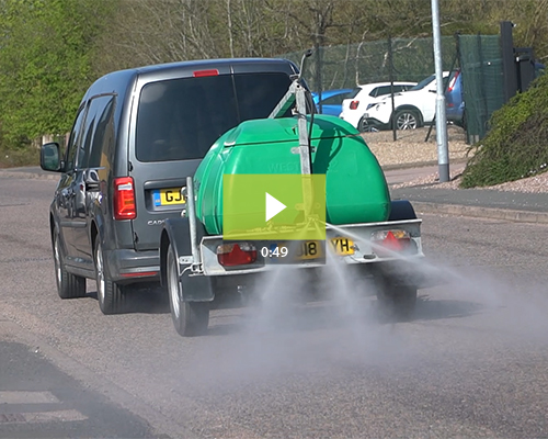 SaniSprayer - Mobile Spray Equipment for Large-Scale Disinfection