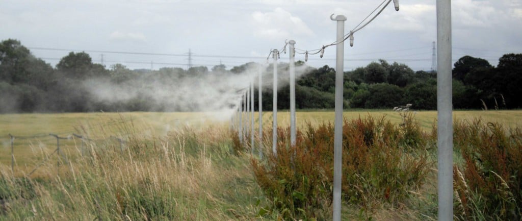 AtomisterHydro creates a 'curtain' of mist