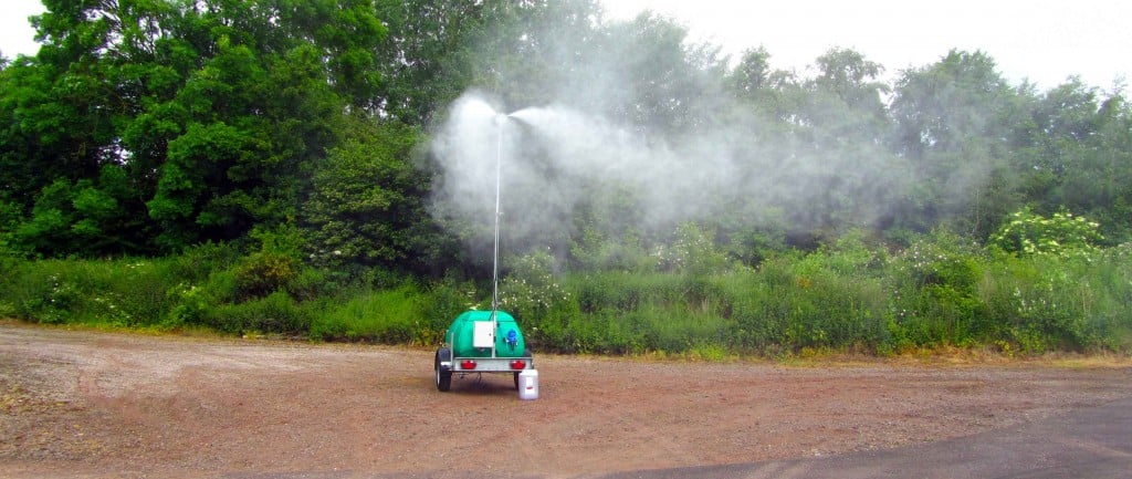 DustLayer - Automatic dilution means Corgin's excellent odour neutralisers can be incorporated into the mist for odour suppression