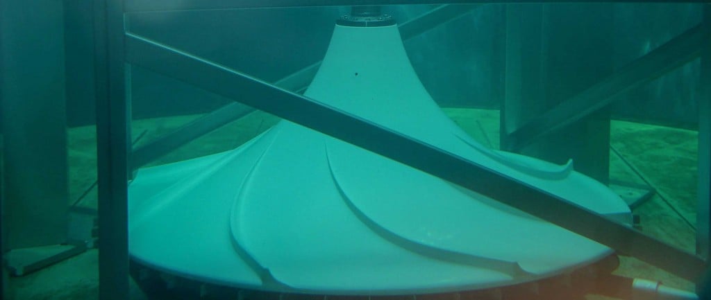Performance testing in specially-designed 8m deep test tank