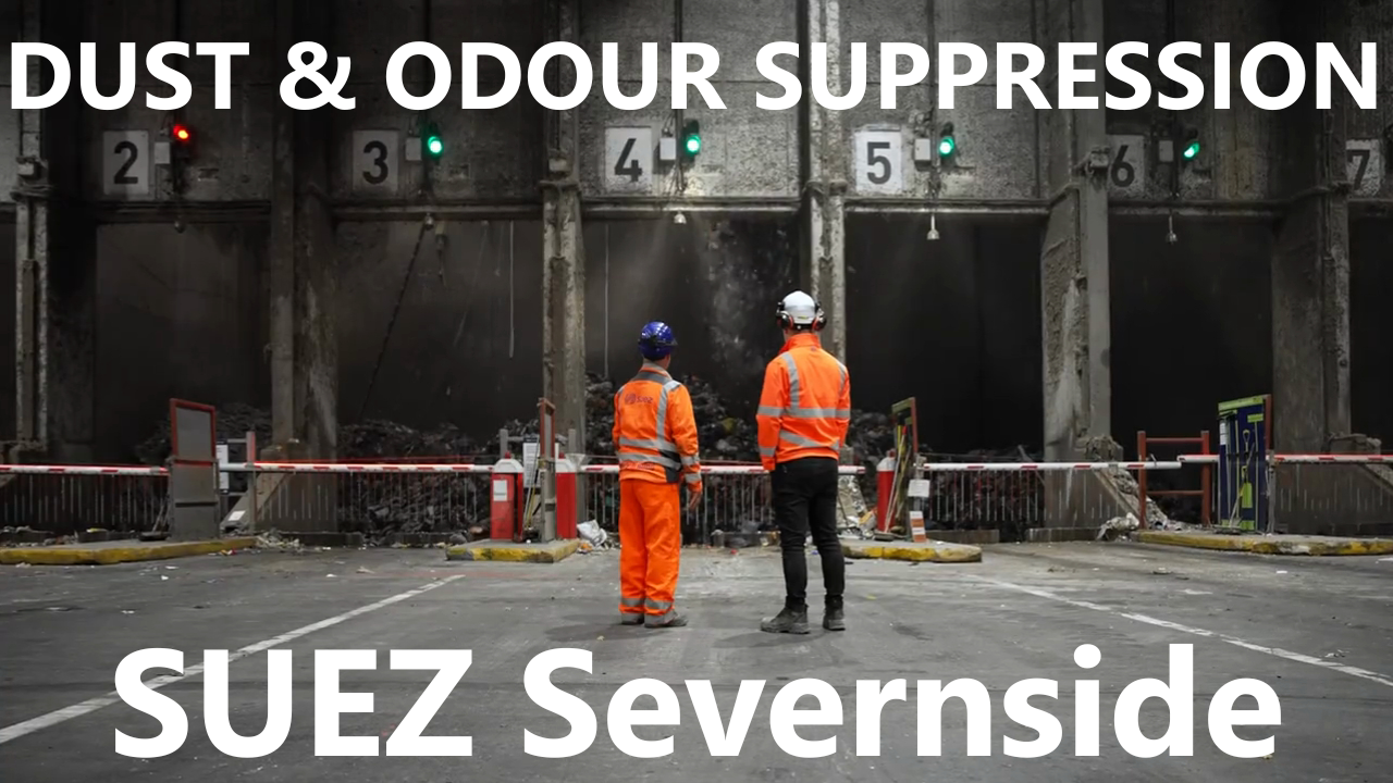 Dust suppression at SUEZ Severnside Energy from Waste (EfW) Centre [VIDEO]