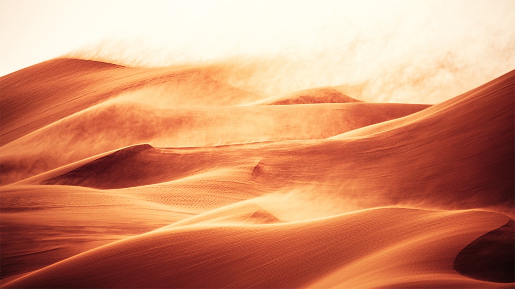 Storm in Sahara sends dust to UK | Met Office