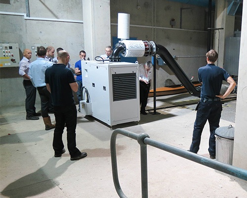 Open Day to Showcase Blower Trial