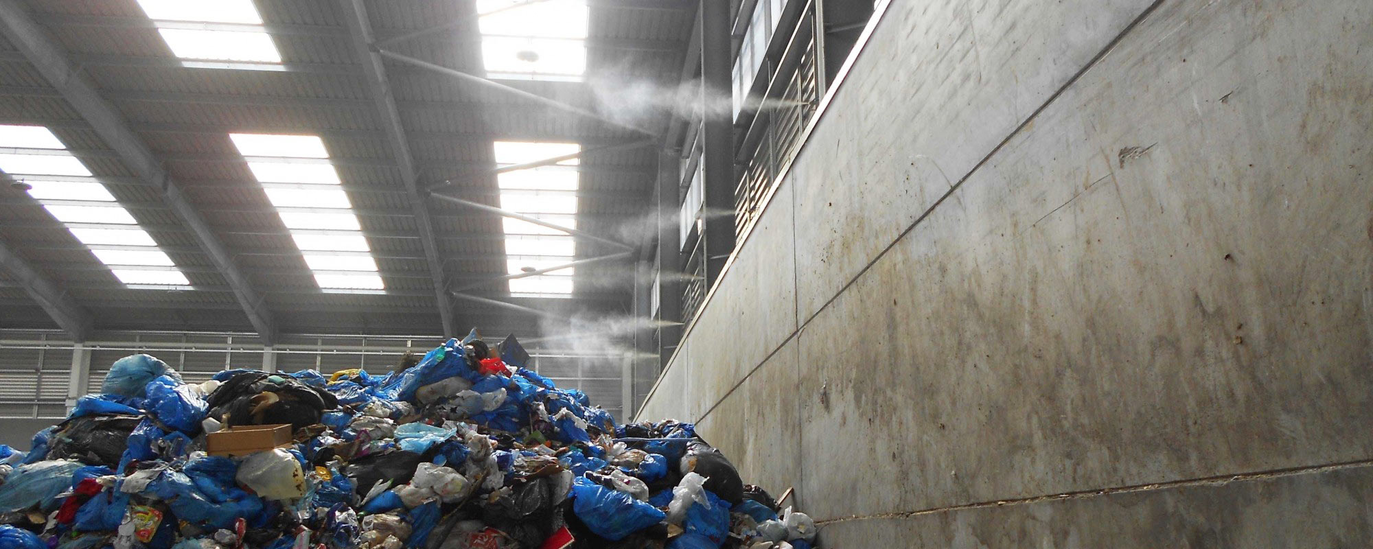 Waste transfer station uses AtomisterAiro for their odour suppression