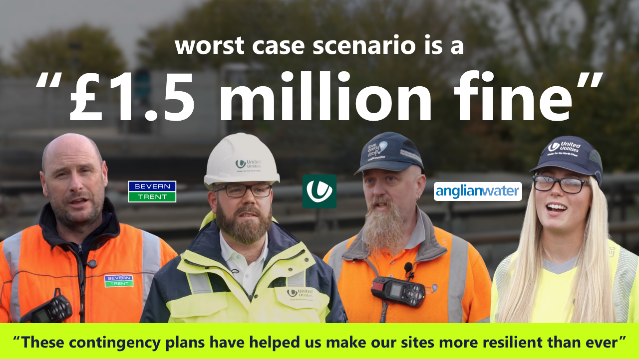 This is What Happens When a Sewage Treatment Works Loses Aeration...