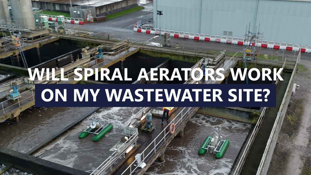 Will Spiral Aerators Work on My Wastewater Site? [VIDEO]